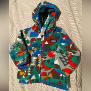 Patagonia geometric fleece 12M